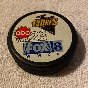 Johnstown Chiefs ECHL Hockey Puck